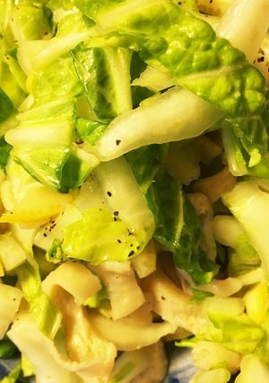 レモンでサッパリ鶏皮白菜サラダ-レシピのメイン写真