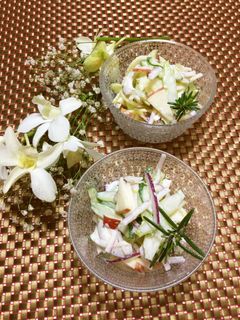 セロリとリンゴのサラダ-レシピのメイン写真