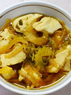 簡単✤鶏むね肉とセロリ もやしのポン酢煮-レシピのメイン写真