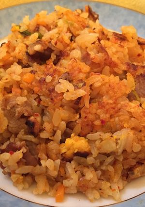 カリっもちっと、キムチ炒飯-レシピのメイン写真