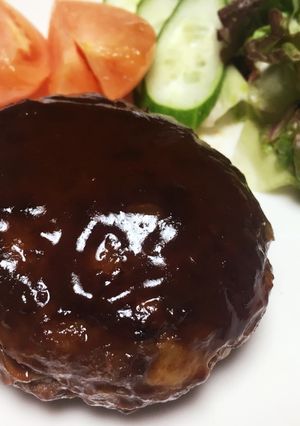 ケンタロウのハンバーグをアレンジ-レシピのメイン写真