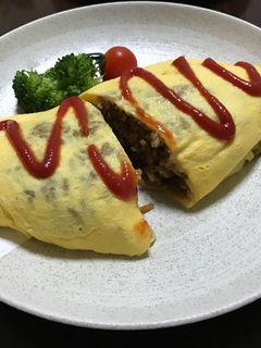 簡単♪オムそばめし-レシピのメイン写真