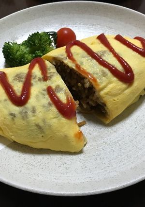 簡単♪オムそばめし-レシピのメイン写真