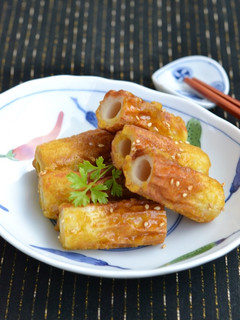 カレー風味の竹輪の揚げ焼き【作り置き】-レシピのメイン写真