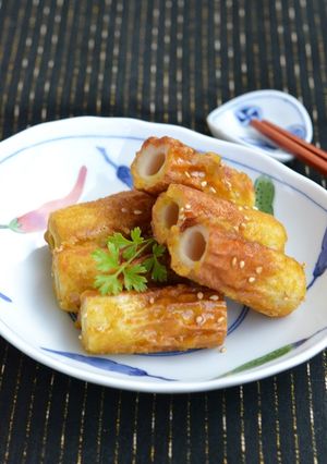カレー風味の竹輪の揚げ焼き【作り置き】-レシピのメイン写真