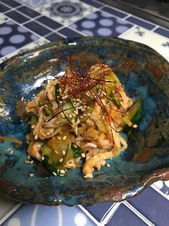 鶏皮の辛味ナムル-レシピのメイン写真