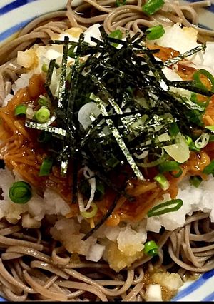 なめ茸おろし蕎麦-レシピのメイン写真