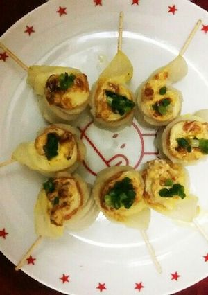 ちくわのマヨ巻き(梅、七味)-レシピのメイン写真