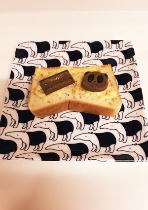 ❁チョコと胡麻のトースト❁-レシピのメイン写真