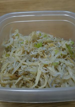 旨すぎ!ちりめん⭐白滝炒め-レシピのメイン写真