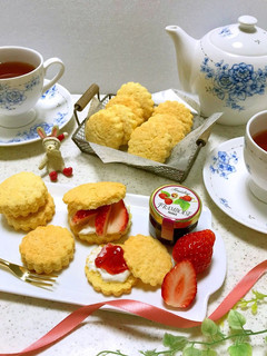 クリームスコーンでクリームティー♡-レシピのメイン写真
