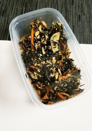 お豆腐入のヒジキ煮-レシピのメイン写真