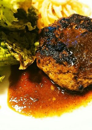 肉っぽい固めなハンバーグ☆-レシピのメイン写真