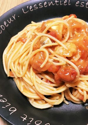 シーフードトマトパスタソース-レシピのメイン写真