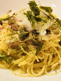 和風☆ベーコン茸&しょう油バターのパスタ-レシピのメイン写真