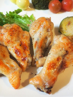 手羽元の旨塩にんにく焼き-レシピのメイン写真