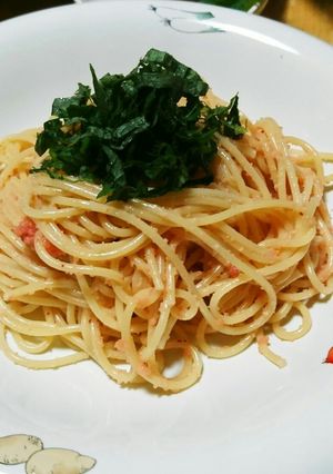 簡単❣うちの明太子パスタ(*´╰╯`๓)-レシピのメイン写真