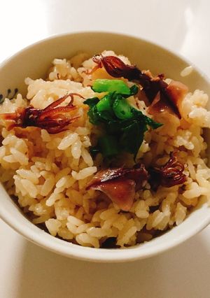 美味し過ぎる♬ ホタルイカの炊き込みご飯-レシピのメイン写真
