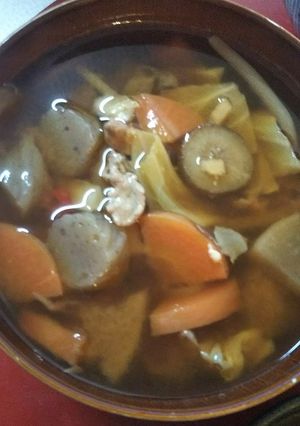 無油豚汁(血管ダイエット1209)-レシピのメイン写真