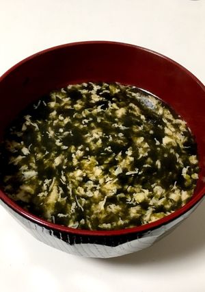 海苔 たまご スープ 簡単-レシピのメイン写真
