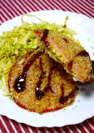 簡単！揚げない☆タルタルハムカツ-レシピのメイン写真
