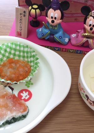 【離乳食初〜中期】ひな祭りお祝い膳♡-レシピのメイン写真