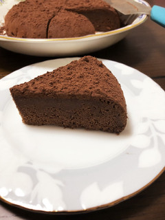 簡単デザート!炊飯器でガトーショコラ風♡-レシピのメイン写真