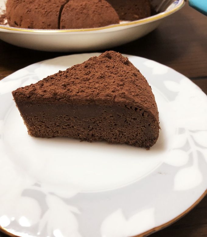 簡単デザート!炊飯器でガトーショコラ風♡-レシピのメイン写真
