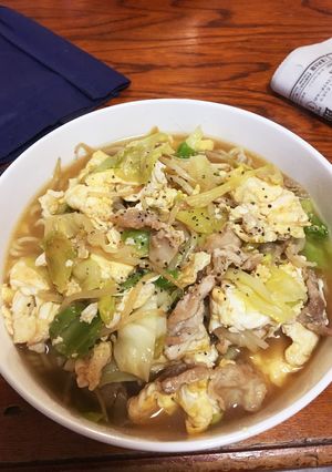 野菜たっぷり！インスタントラーメン♡-レシピのメイン写真