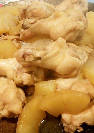 鶏手羽のパイナップル煮-レシピのメイン写真