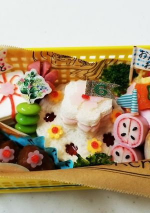誕生日♡ケーキ♡お弁当♡6歳-レシピのメイン写真