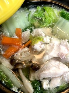 あったか1人鍋⑧ 鶏肉&野菜の鍋-レシピのメイン写真