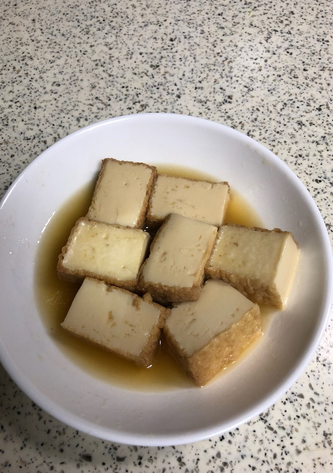 簡単 白だしを使った厚揚げ煮-レシピのメイン写真