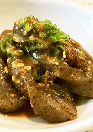 こんにゃくの胡麻味噌煮込み-レシピのメイン写真