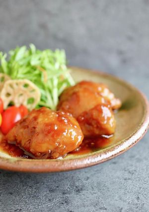 ［鶏の照り焼き ヘルシー タレ少し多め］-レシピのメイン写真
