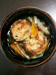 里芋とシイタケ団子のあんかけ-レシピのメイン写真