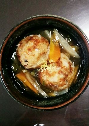 里芋とシイタケ団子のあんかけ-レシピのメイン写真