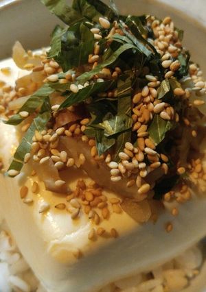 【ひとりランチ】簡単ヘルシー！豆腐丼-レシピのメイン写真