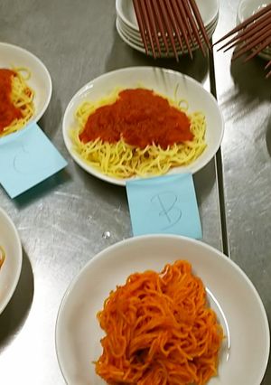 ゆで時間，超短縮パスタ-レシピのメイン写真