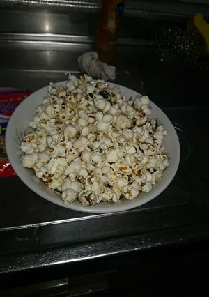 普通のポップコーン-レシピのメイン写真