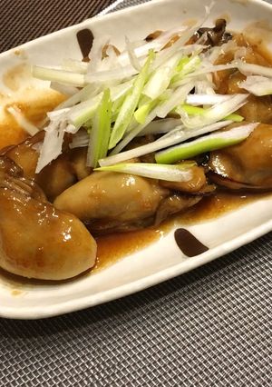 プリップリ♡牡蠣のバタポン焼き♡-レシピのメイン写真