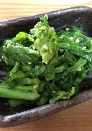 白だしで簡単菜の花のからしあえ-レシピのメイン写真