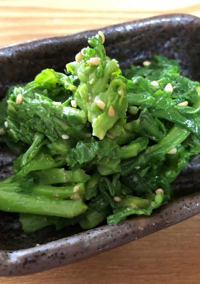 白だしで簡単菜の花のからしあえ-レシピのメイン写真