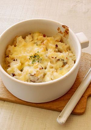 【離乳食完了期】魚とホタテの白味噌ドリア-レシピのメイン写真