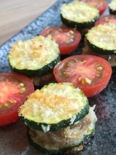 ズッキーニのはさみ揚げ クミン風味-レシピのメイン写真