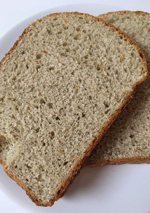 HBでふわふわ〜そば粉食パン-レシピのメイン写真