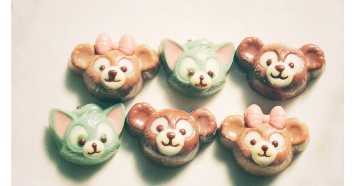 ダッフィー シェリーメイ バレンタイン by 恐竜ママ 【クックパッド