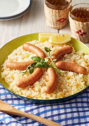 炊飯器で！シャウのミルクパエリア風-レシピのメイン写真