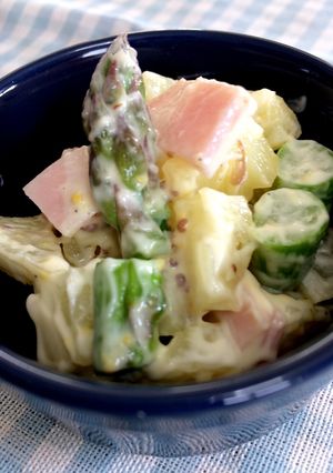 じゃがいもとアスパラのサラダ-レシピのメイン写真