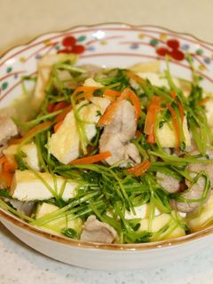 簡単!豆苗の煮浸し 簡単にもう一品♪-レシピのメイン写真